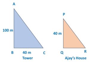 Vijay is trying to find the average height of a tower near his house. CBSE board 2024 important questions