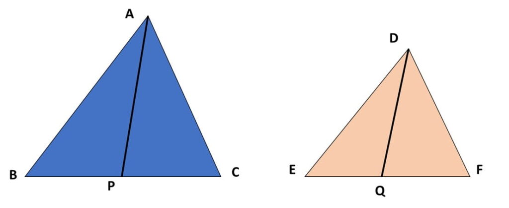 If AD and PM are medians Triangles CBSE 10th important questions