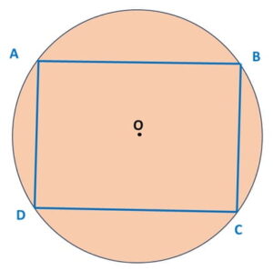 Prove that a cyclic parallelogram is a rectangle 9th class NCERT Important Questions