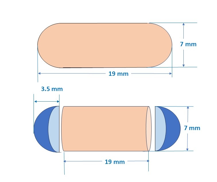 Both the ends of a metallic