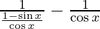 30. Prove that: 1 /(sec x
