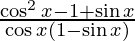 30. Prove that: 1 /(sec x