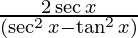30. Prove that: 1 /(sec x