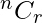 ^nC_r