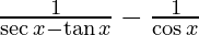 30. Prove that: 1 /(sec x