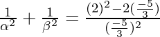 24. α, β are zeroes of